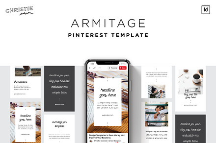 Armitage Pinterest Template
