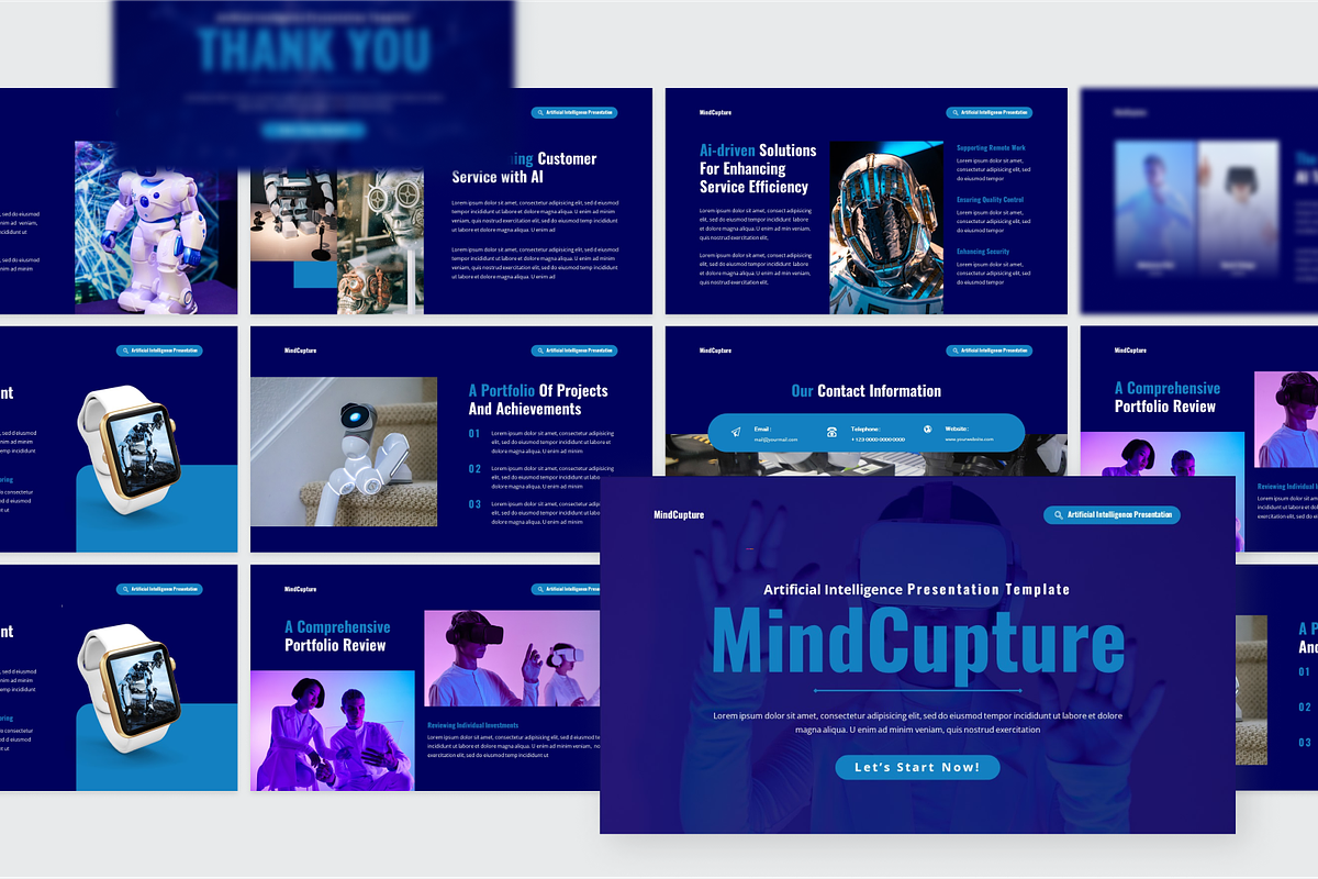 Artificial Intelligence Keynote, a Presentation Template by SquidPixey (Photo 4 of 6)