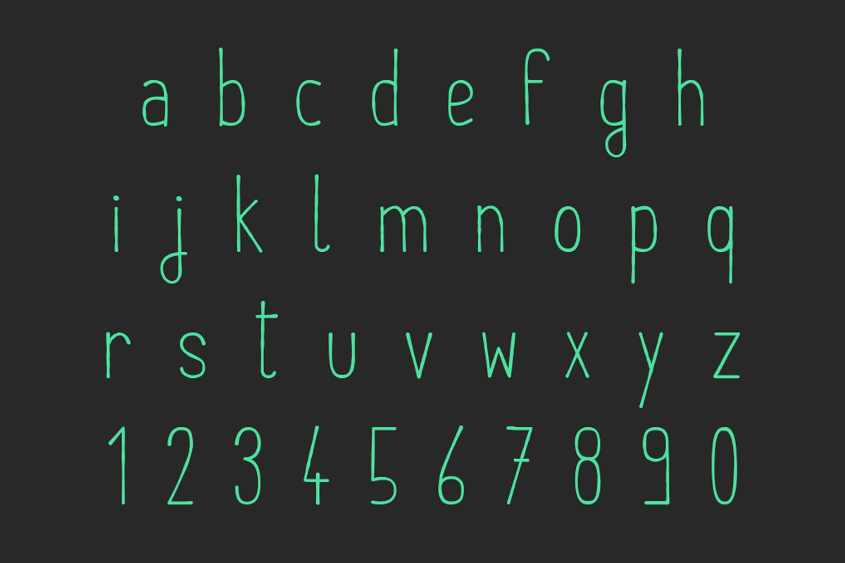 Cabana - Handmade Font preview 5