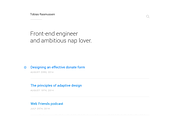 Thoughts WordPress theme, a WordPress Template by Pixel Revel (Thumbnail 2 of 5)