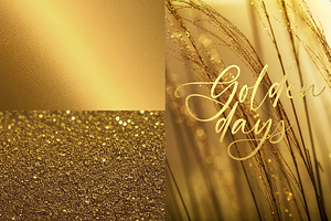 440 Gold & Metallic Textures Bundle