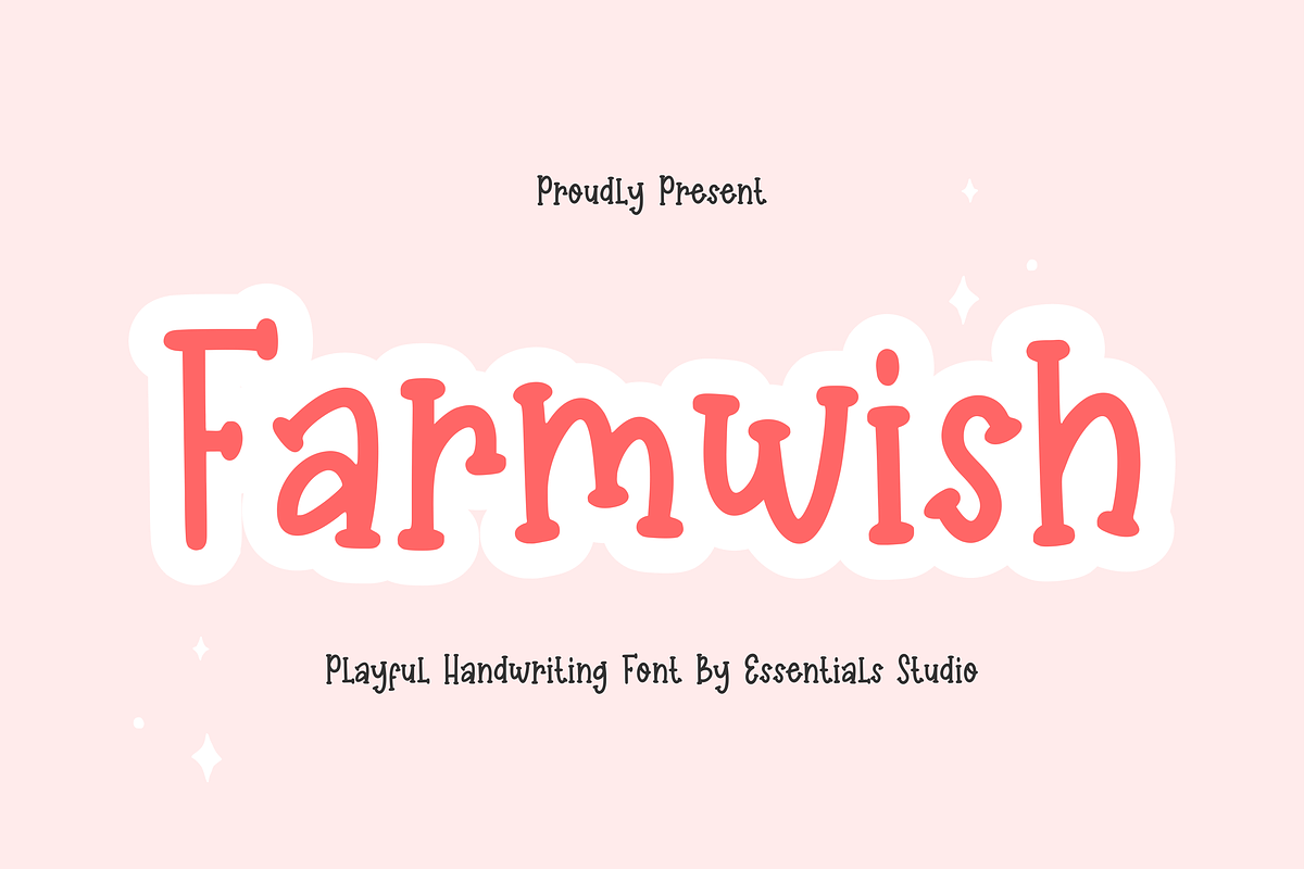 Farmwish, a Font by Essentials Studio (Photo 1 of 9)