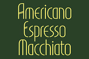 CS Hubert – Art Deco Font, a Sans Serif Font by Craft Supply Co. (Thumbnail 3 of 8)