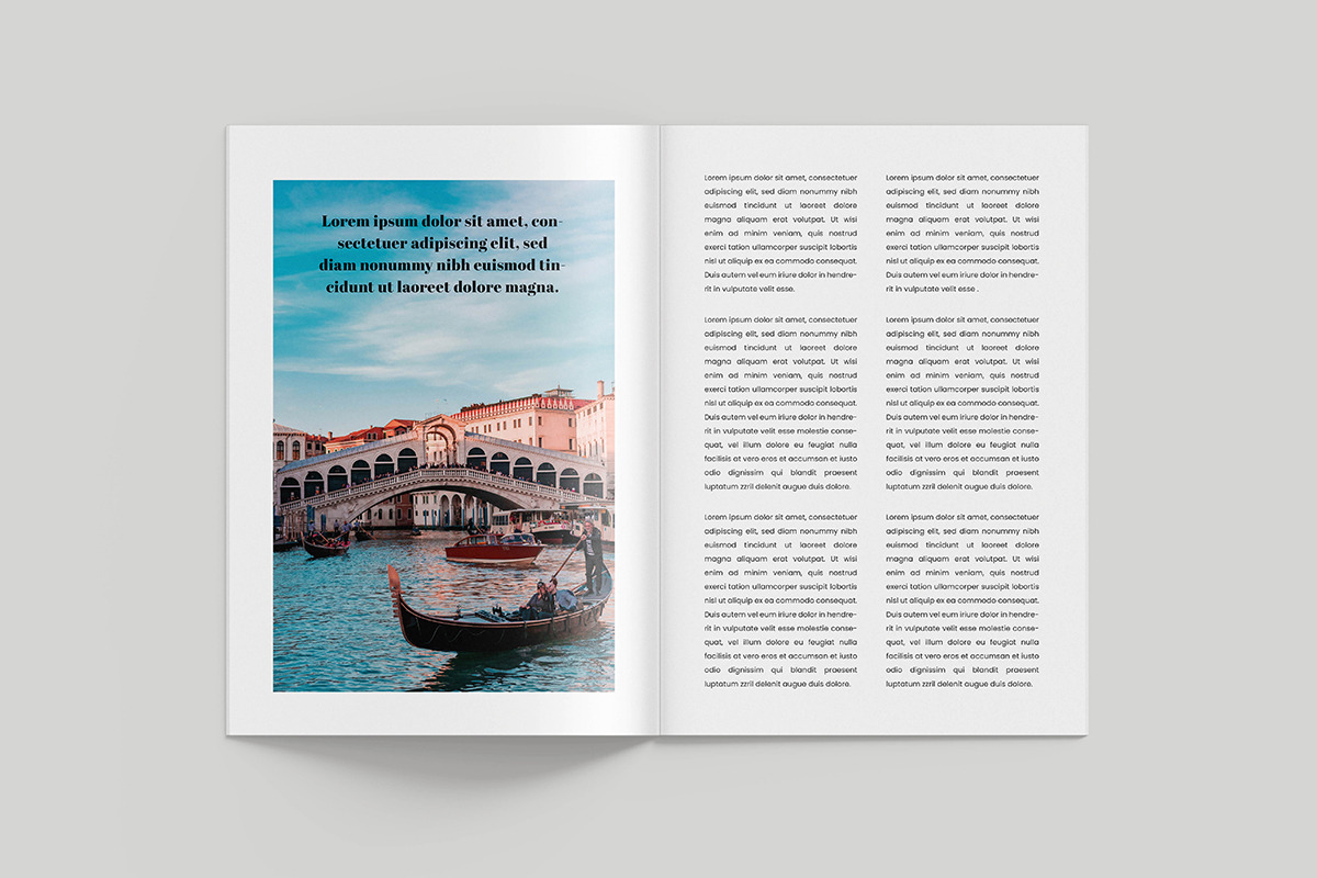 Travel Magazine Layout Design, a Magazine Template by afsar.hossain (Photo 5 of 6)