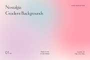 Nostalgia Gradient Backgrounds PSD, an Object Graphic by Love Radiation Studio (Thumbnail 2 of 16)