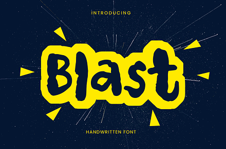 Blast | Bold and Playful Font