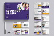 Education Template Landscape, a Brochure Template by E-Type (Thumbnail 1 of 7)