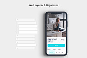 Roomate iOS UI Kit, an UI Kit Template by uicube (Thumbnail 3 of 4)