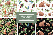 Watercolor Forest Animals Set, an Object Graphic by Kotulska (Thumbnail 4 of 6)