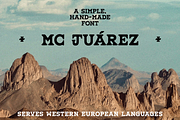 MC Juárez, a Slab Serif Font by McLetters (Thumbnail 1 of 9)