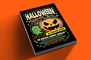 Halloween Night Party Flyer, a Flyer Template by Muhamad Iqbal hidayat (Thumbnail 2 of 4)