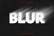 Dissolving Grainy Text Effect, a Layer Style Add-On by dokudokunomi (Thumbnail 1 of 4)