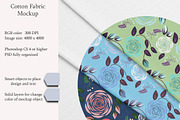 Cotton fabric. PSD object mockup., an Apparel Mockup by NatalyaZelenova (Thumbnail 1 of 6)