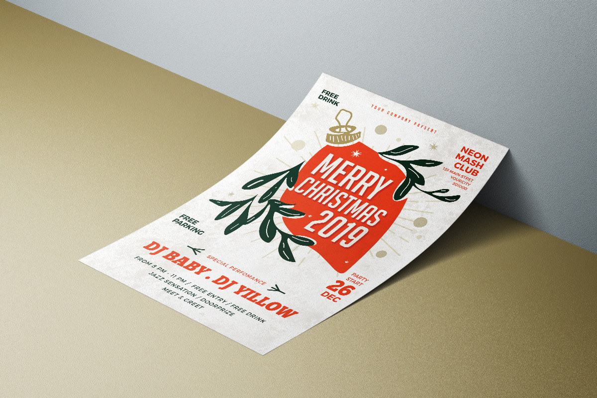 Christmas Flyer, a Flyer Template by Tokosatsu (Photo 2 of 4)
