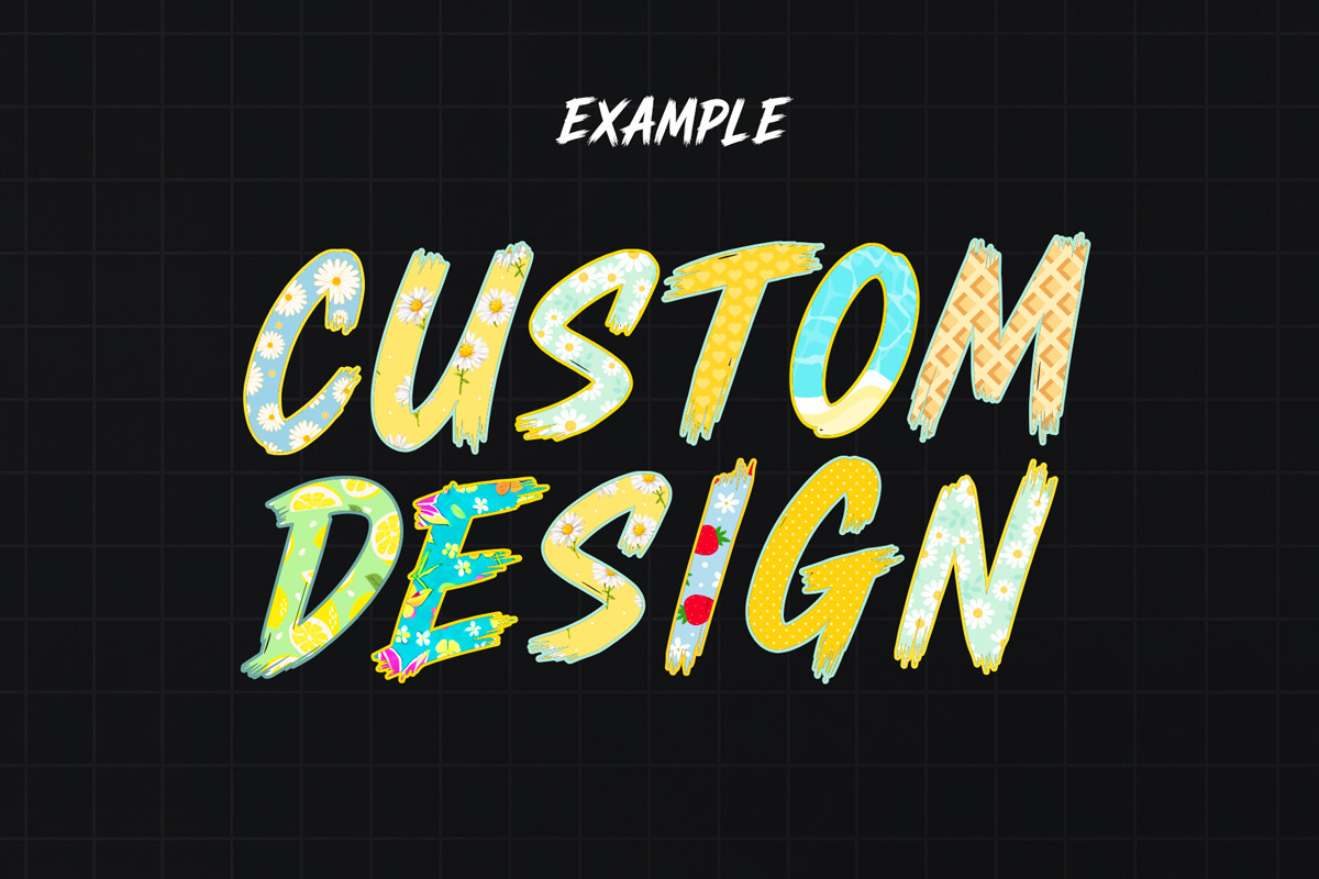 Quick Brush Canva Font Frames, a Design Template by Jozoor (Photo 3 of 3)