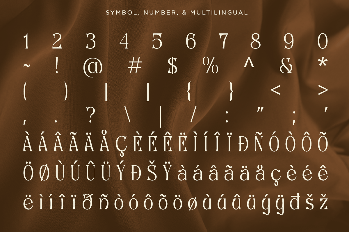Varonde - Luxury Serif Font, a Font by RagamKata (Photo 10 of 10)