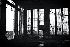 Film Photo - Old Industrial Building
