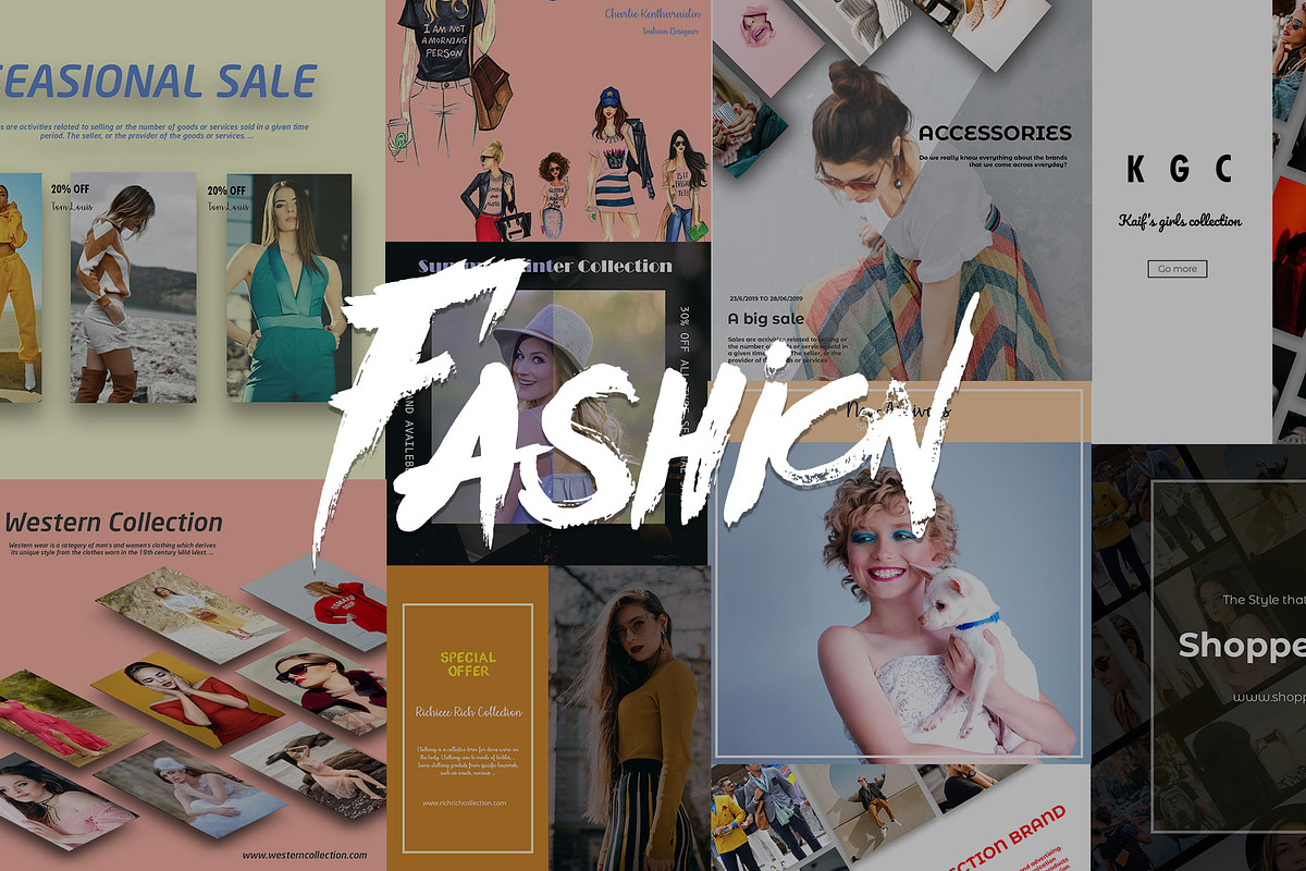 50 Instagram Post PSD templates, a Social Media Template by Mehul Munjani (Photo 4 of 7)