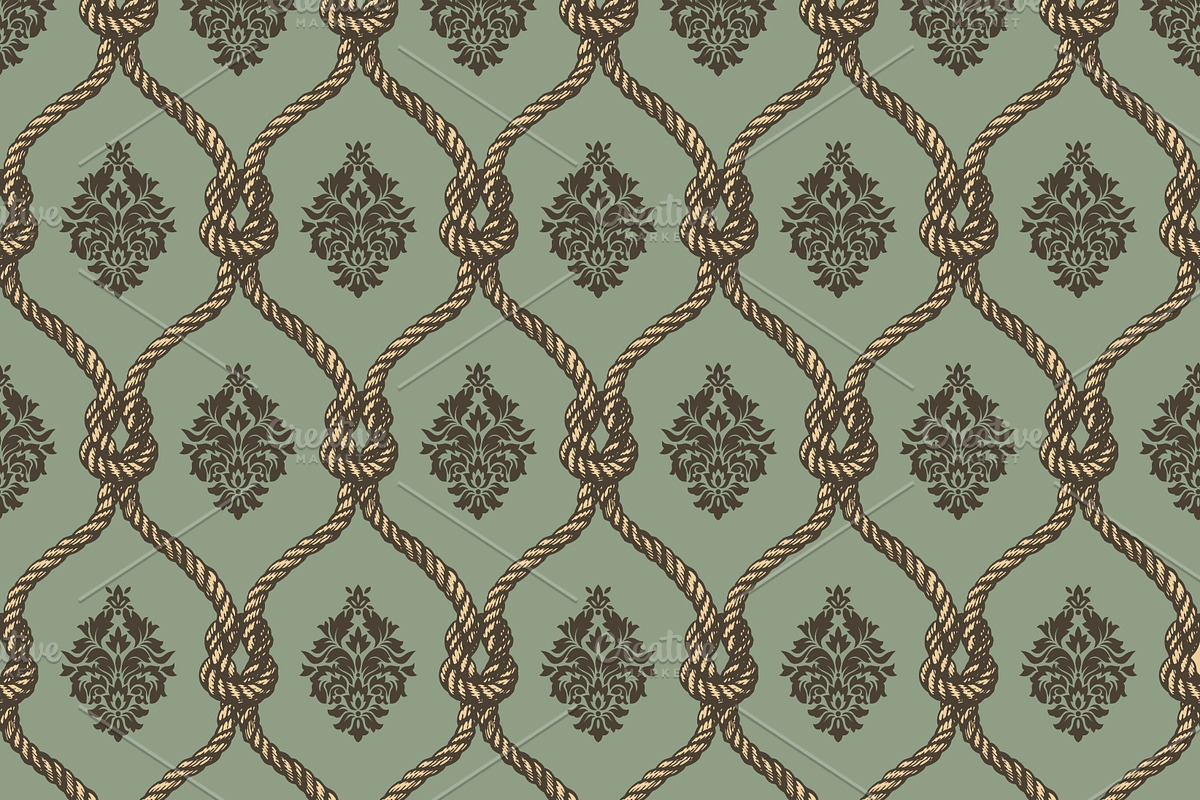 Seamless Nautical Patterns, a Pattern Graphic by Greeek (Photo 5 of 8)
