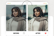 No Filter Lightroom Presets and LUTs, a Brushes & More by presetsroom (Thumbnail 5 of 13)