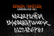 Dragon Brothers - Graffiti Font, a Blackletter Font by figuree studio (Thumbnail 3 of 10)