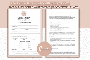 Social Media Manager Contract