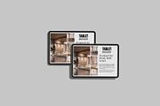 Tablet Potrait Landscape Mockup, a Device Mockup by rizalamora (Thumbnail 8 of 11)