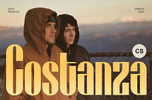 CS Costanza – Condensed Font