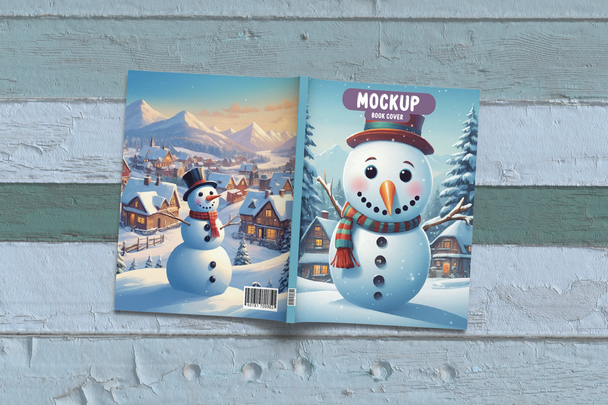 8 X 10 Inch Book Cover Mockup, a Books & Magazine Mockup by Rami's Mockups