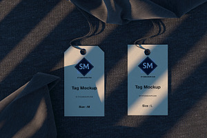 Hanging Tag Mockups