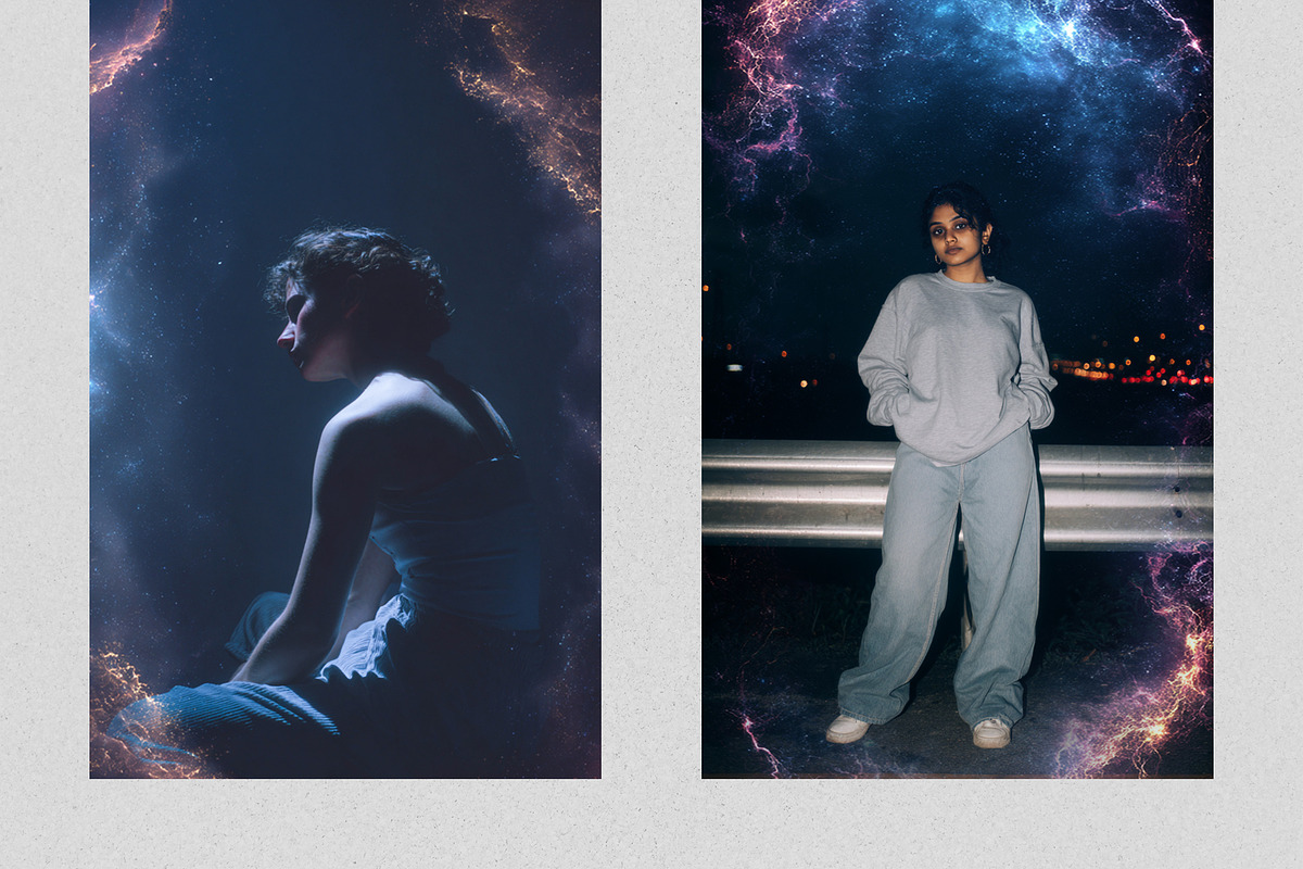 Galaxy Nebula Space Overlays, a Texture Graphic by PhotoSpirit (Photo 2 of 8)