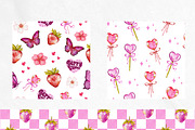 Pink Valentine watercolor collection, an Object Illustration by Yelloo Fish (Thumbnail 9 of 13)