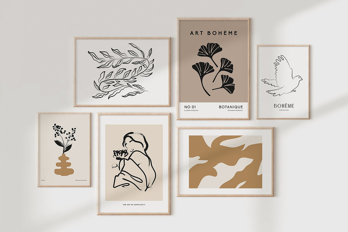 Poster Bundle | Modern Gallery, an Object Graphic by iStar Design (Photo 2 of 76)