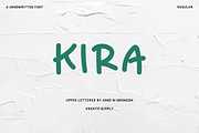 Kira - Handwritten Font, a Handwritten Font by Kreatif Supply (Thumbnail 1 of 6)
