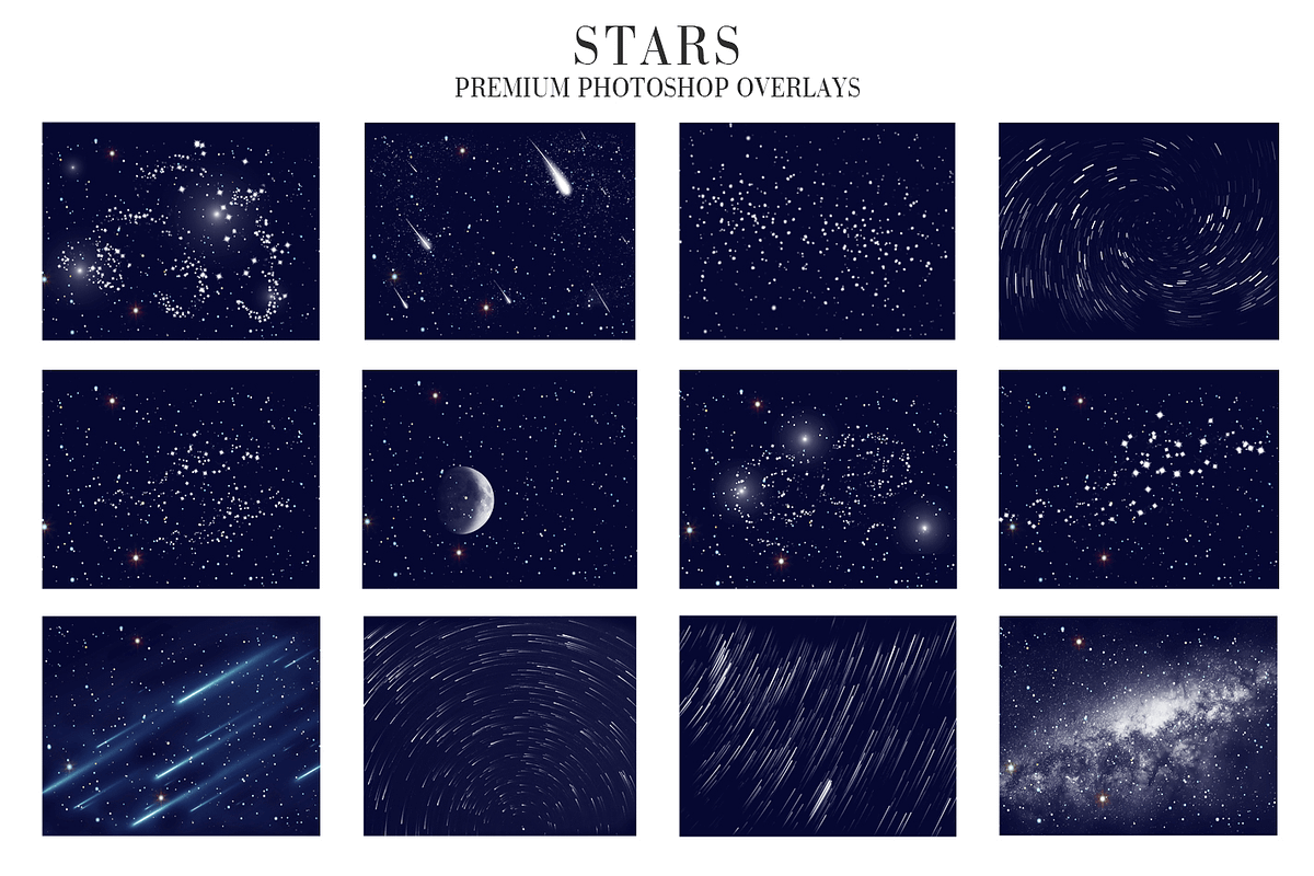 Stars Overlays Photoshop, a Plug-in Add-On by FixThePhoto (Photo 2 of 32)