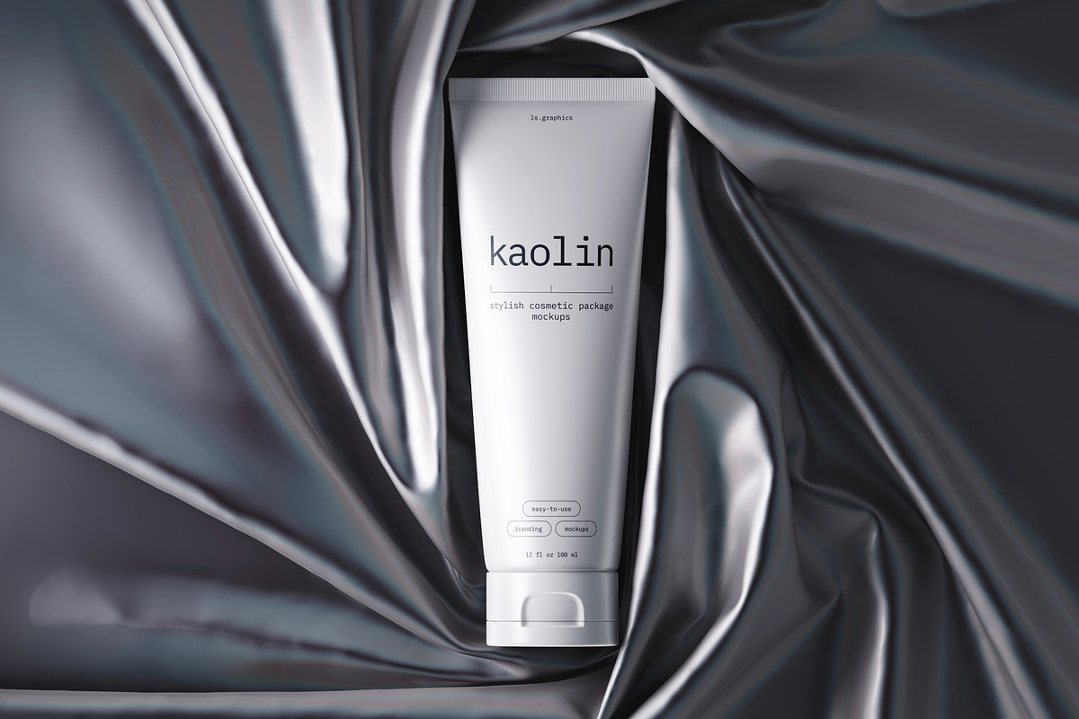Kaolin, Cosmetic Mockups, a Packaging Mockup by ls.graphics (Photo 3 of 10)