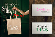 Angle Things, a Serif Font by Bramcreative (Thumbnail 7 of 10)