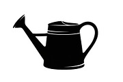 Watering Can Silhouette Bundle, an Illustration by Gfx_Store (Thumbnail 34 of 48)