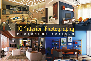 10 Interior Photography Actions