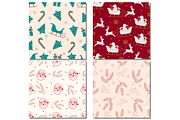 Christmas Seamless Patterns #1, a Pattern Graphic by wind mill (Thumbnail 2 of 3)