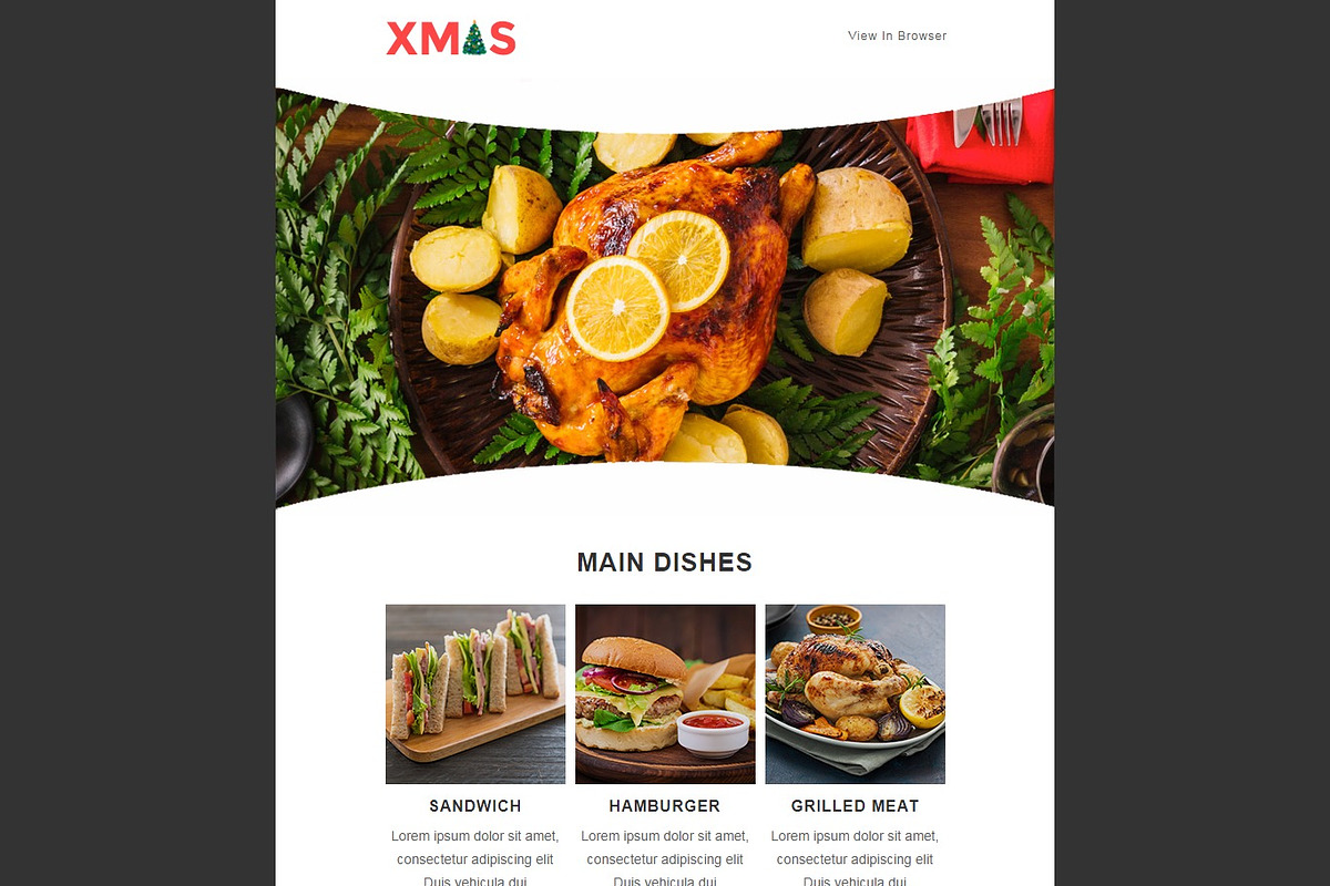 X-MAS - Responsive Email Templates, an Email Template by evethemes (Photo 4 of 5)
