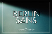 Art Deco Hand Drawn Font Berlin Sans, a Font by Honey Island Studio (Thumbnail 4 of 11)