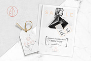 Bare Fashion Stationery Kit, a Stationery Template by Nordic.Arg (Thumbnail 2 of 9)