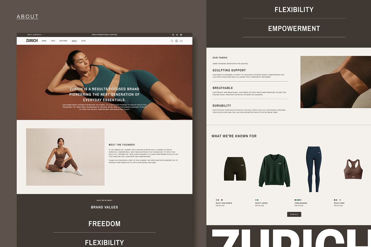 ZURICH 2.0 | Shopify Theme, a Websites & App Template by Studio Mayde (Photo 5 of 9)