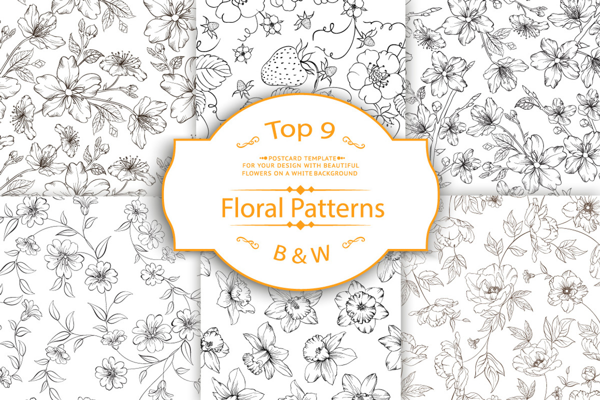 50% OFF! Best Black & White Patterns