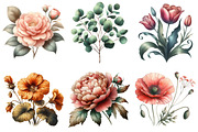 Vintage Botanical Clipart, an Illustration by cherrydesign (Thumbnail 2 of 3)
