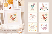 Dinosaur Birthday collection, an Animal Illustration by JulzaArt (Thumbnail 3 of 9)