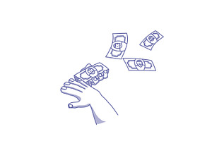 Money. Make it rain