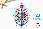 vector SET Sea mood, an Animal Illustration by WINDmade (Thumbnail 2 of 6)