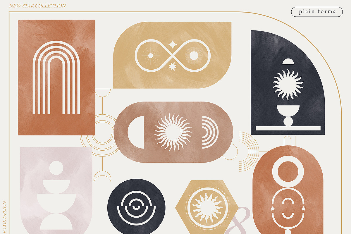 New Star Collection, an Object Graphic by Julia Dreams (Photo 8 of 10)